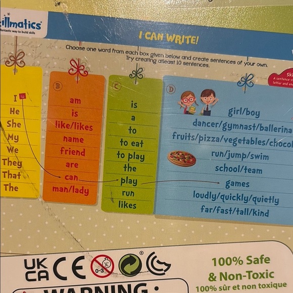 skillmatics -I Can Write Activity Set - Blue, ages 3-6 educational toy - NEW - Picture 4 of 8